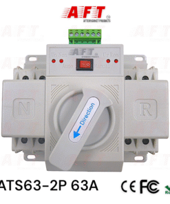 Alternative view of เบรกเกอร์สลับการทำงานอัตโนมัติ รุ่น : ATS63-2P 63A