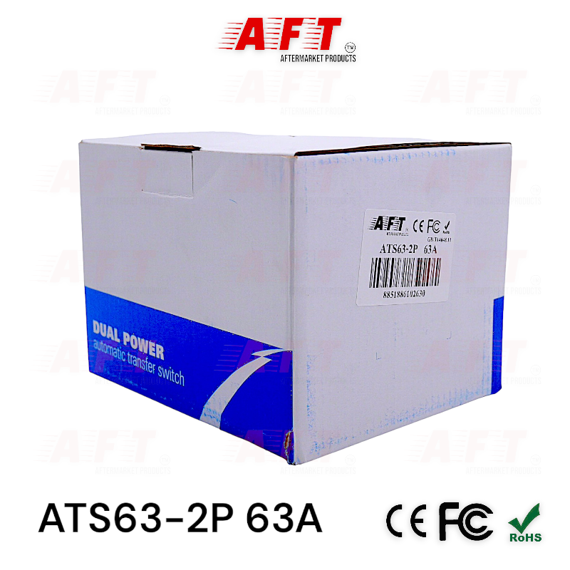 เบรกเกอร์สลับการทำงานอัตโนมัติ รุ่น : ATS63-2P 63A - Image 6