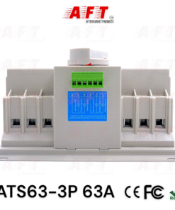 Alternative view of เบรกเกอร์สลับการทำงานอัตโนมัติ รุ่น : ATS63-3P 63A