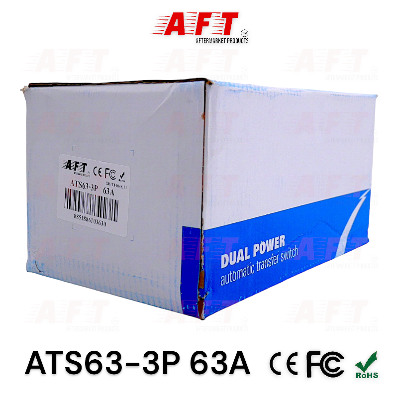 เบรกเกอร์สลับการทำงานอัตโนมัติ รุ่น : ATS63-3P 63A - Image 6