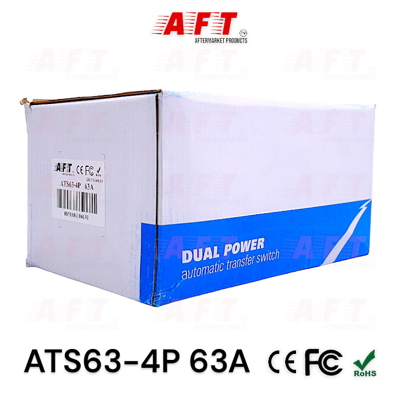 เบรกเกอร์สลับการทำงานอัตโนมัติ รุ่น : ATS63-4P 63A - Image 6